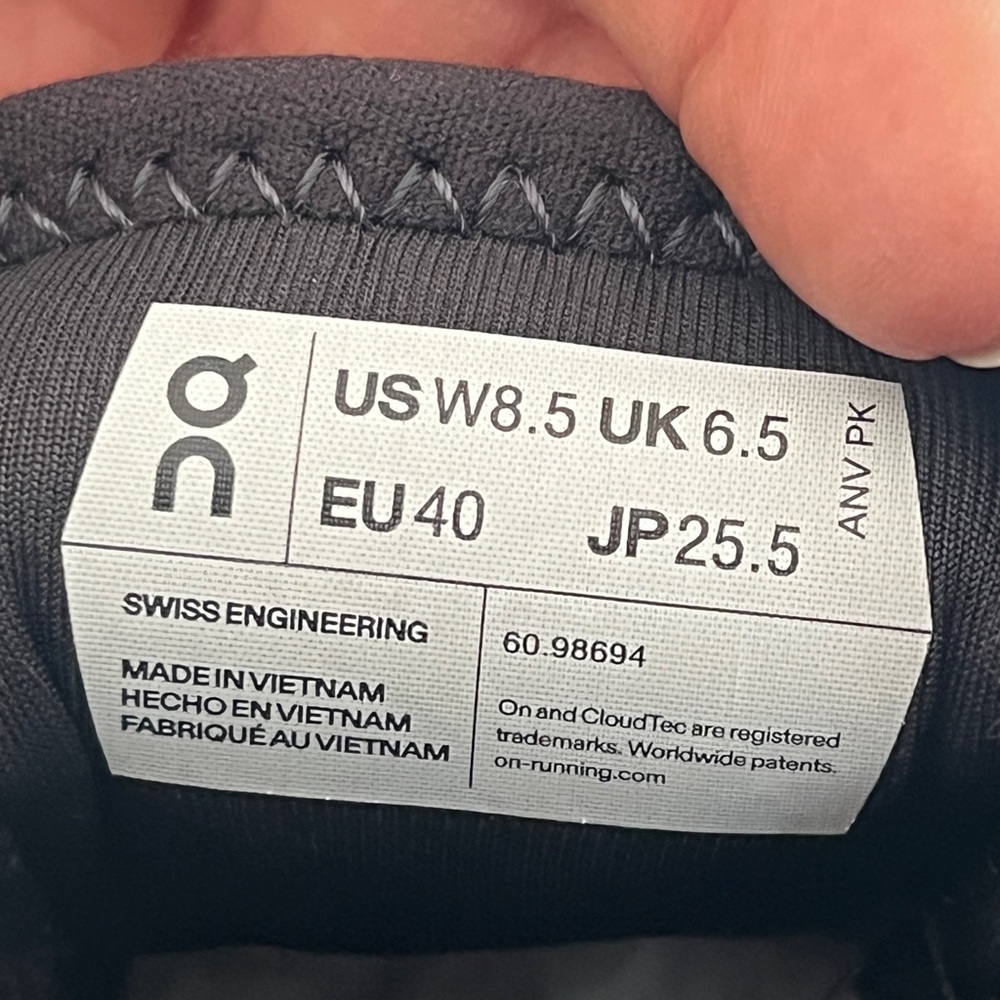 On Cloud X Sneakers Light Pink Black Laces Women’s 8.5 - Picture 2 of 9
